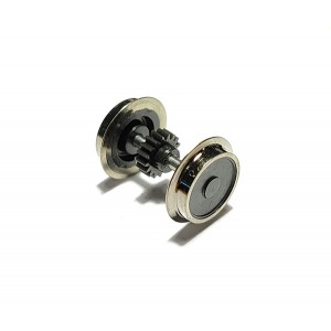 109323 Roco Колёсная пара с шестернёй для ТЭ109 (BR132, BR233 и т.п.) масштаб ТТ 1/120