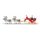 30399 Preiser Набор фигурок "Рождественские сани с оленями" масштаб 1/87 H0 купить