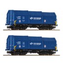 6680008 Roco Набор грузовых вагонов PKP Cargo VI Эпоха масштаб 1/120 ТТ