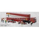 58575 Brekina Фура для перевозки гоночных болидов масштаб 1/87 H0