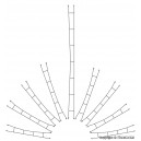 4231 (TT) Viessmann Контактная сеть 200 мм (3 шт.)