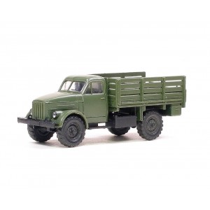 033230 Miniaturmodelle Грузовой автомобиль 63 высокие борта 4х4 армейский масштаб HO 1/87
