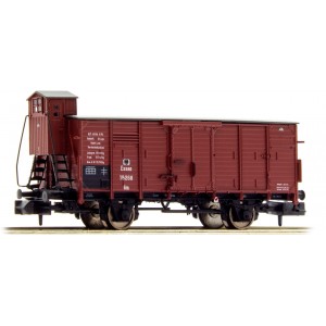 67455 Brawa Грузовой вагон с тормозной будкой KPEV I Эпоха масштаб N 1/160