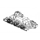 52760-72 Piko Тележка для BR132 в сборе масштаб HO 1/87