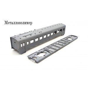ЭР2 моторный вагон + рама металлополимер масштаб HO 1/87