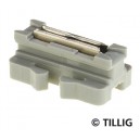 83950 Tillig Стыки для рельс на балласте 20 шт. масштаб TT 1/120