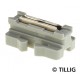 83950 Tillig Стыки для рельс на балласте 20 шт. масштаб TT 1/120