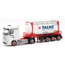 316002 Herpa Тягач Mercedes-Benz с полуприцепом масштаб HO 1/87