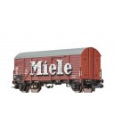 67332 Brawa Двухосный грузовой вагон "Miele" DB III Эпоха масштаб 1/160 N купить