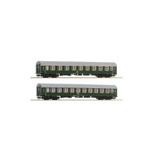 6280004 Roco Набор пассажирских вагонов 1 и 2 Класс DR IV Эпоха масштаб 1/120 ТТ